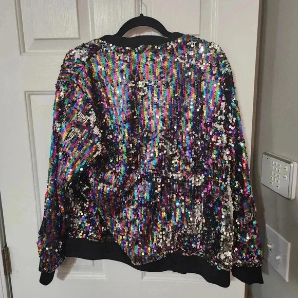Sequin jacket - cresay - size large - only worn once - Picture 5 of 6